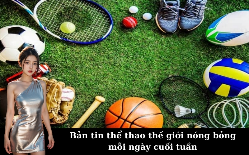 Bản tin thể thao thế giới nóng bỏng mỗi ngày cuối tuần