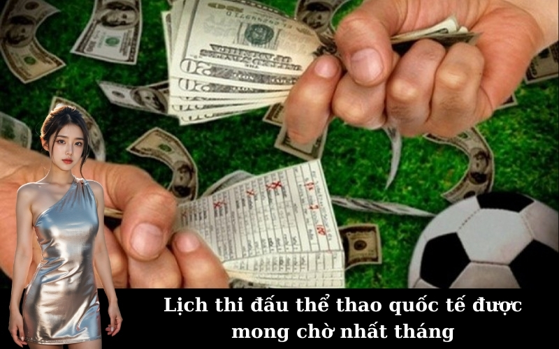 Lịch thi đấu thể thao quốc tế được mong chờ nhất tháng