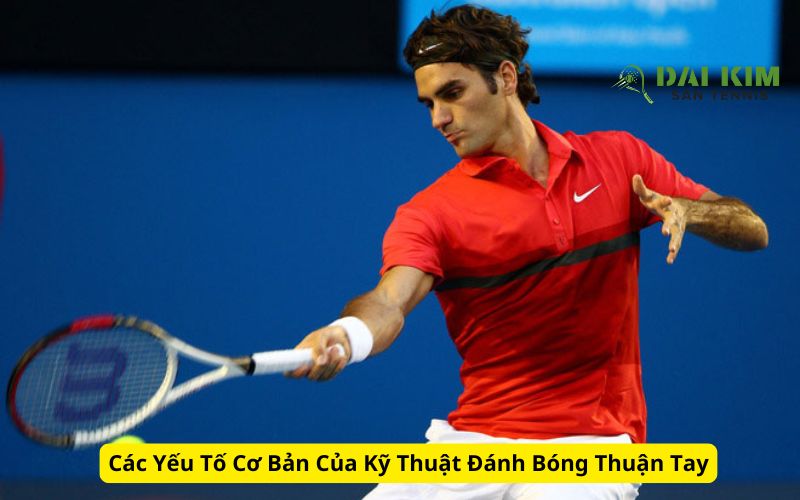 Các Yếu Tố Cơ Bản Của Kỹ Thuật Đánh Bóng Thuận Tay