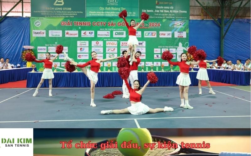 Tổ chức giải đấu, sự kiện tennis