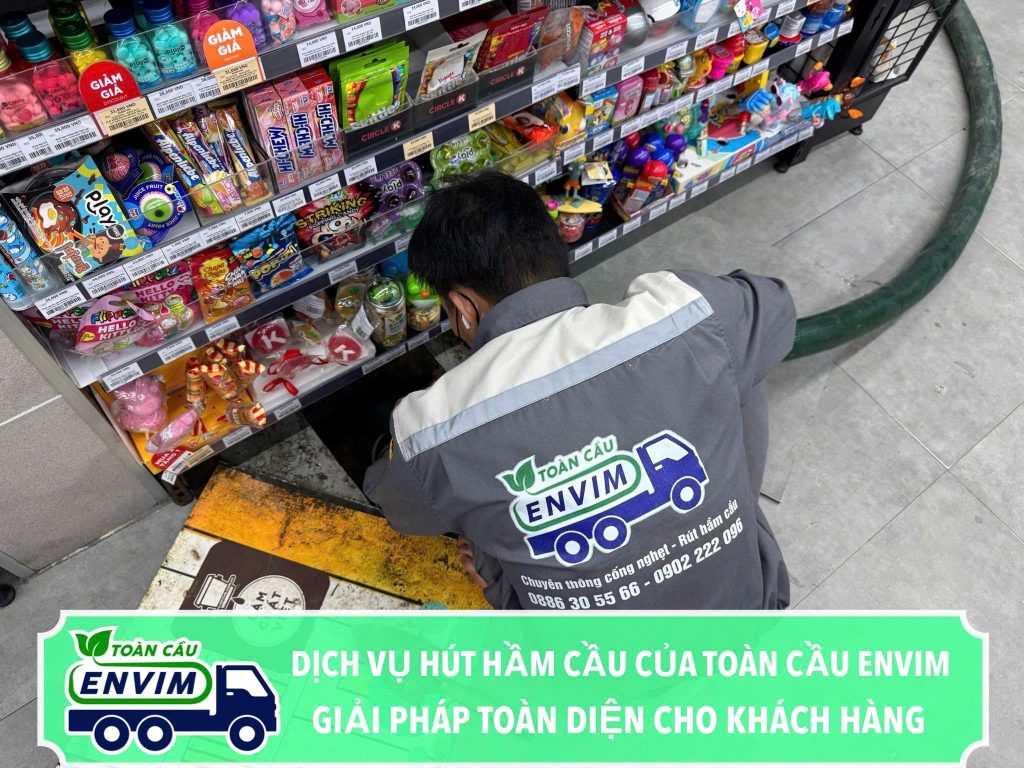 hút hầm cầu trảng bom