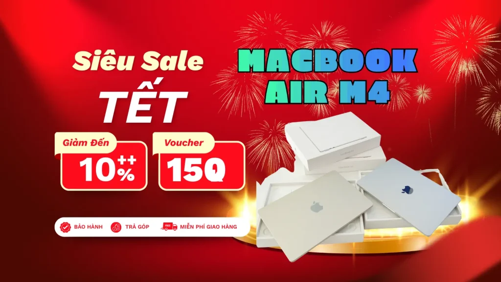 Macbook Air M4 phù hợp nâng cấp laptop cũ
